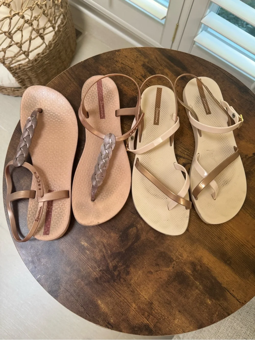 Ipanema Women’s Sandals – Bundle of 2 Pairs